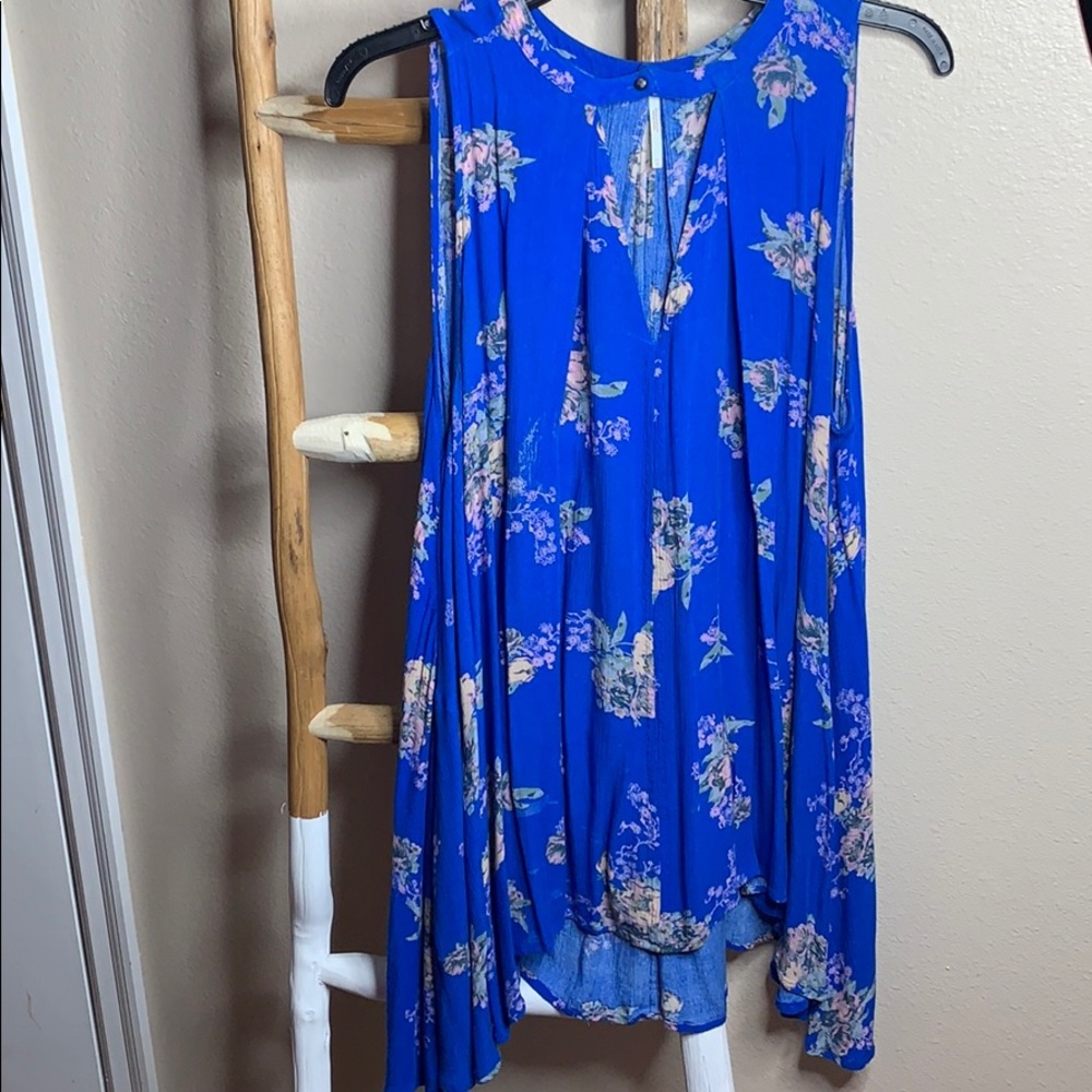 Free People Floral Tunic